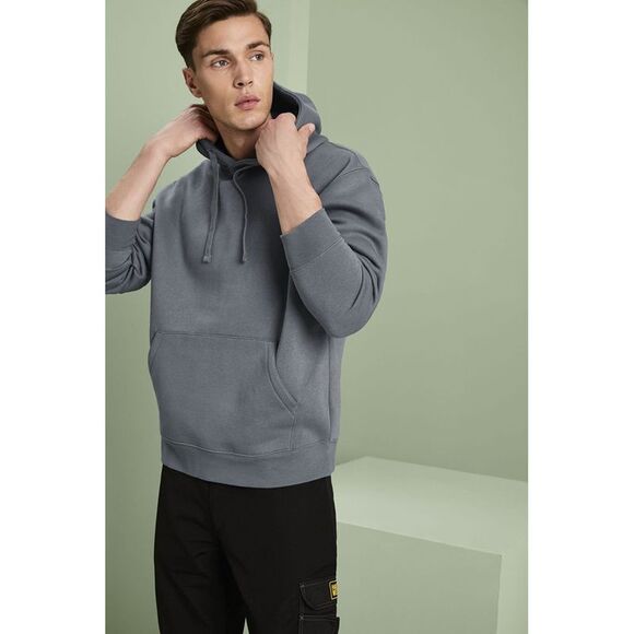 Russell Mens Authentic Full Zip  Sweatshirt / Hoodie XS-3XL / Light Oxford - Picture 6 of 6